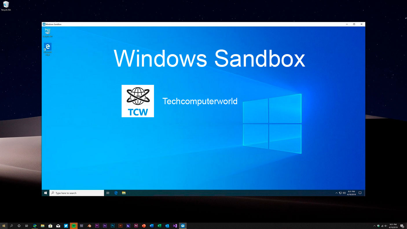 windows sandbox techcomputerworld